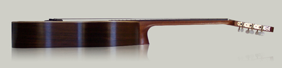 Guitar bygget af Poul Andersen